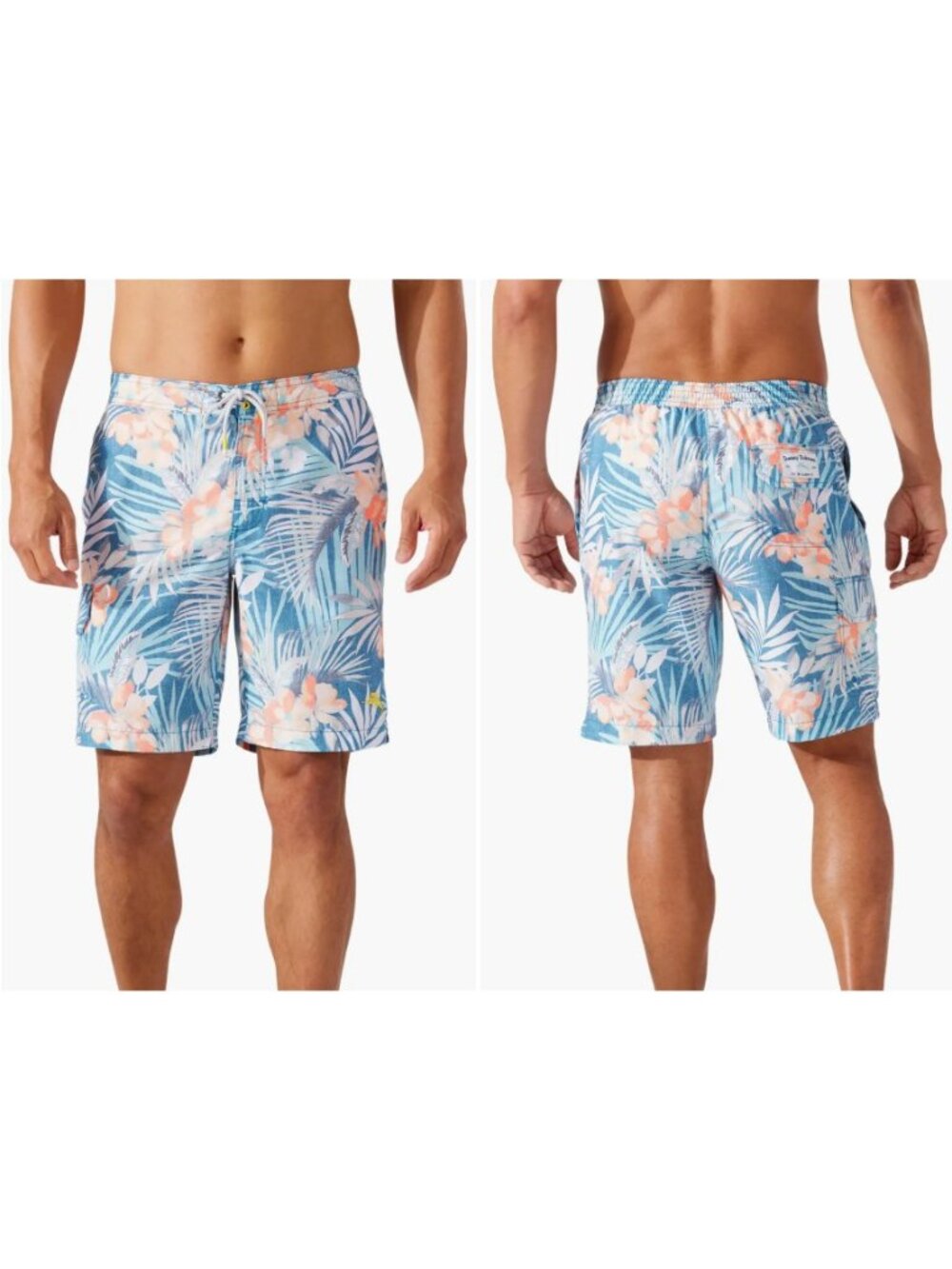 Tommy Bahama Swimming Trunks Mens Size L Beach Swim Shorts Baja Jungle Royale